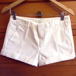 white short pants